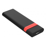 Verbatim 32261 k&otilde;vakettaboks K&otilde;vaketta korpus Must, Punane M.2 Toide USB kaudu