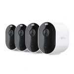 Arlo Pro VMC4470P IP Kamera 4er Set IP s&uuml;steemiga turvakaamera Hoonev&auml;line 2560 x 1440 pikslit Lagi/sein