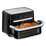 Tefal Dual Easy Fry Flex EY9228 9 L Iseseisev 2700 W &Otilde;hufrit&uuml;&uuml;r Must, Roostevaba teras