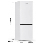 Combi Combi No Frost k&uuml;lmkapp HCNF-HM400INVE++ HEINNER