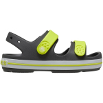 Laste Laste Crocs Crocband Cruiser sandaalid, grafiitja kollane v&auml;rv