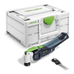 Juhtmevaba Juhtmevaba multifunktsionaalne l&otilde;ikeriist Festool OSC 18 E-Basic VECTURO 18 V (ilma akuta ja laadijata)