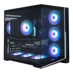 Zalman D40, ATX Mid Tower PC Korpus, 7 x 120mm ARGB Ventilaatorid, Must