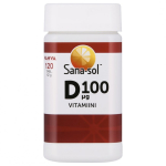 Sana-sol D-vitamiini vahva 100&mu;g &Uuml;ksik vitamiin