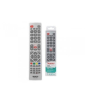 HQ LXP1589 SHARP TV remote control LCD / LED / RM-L1589 Netflix / Youtube / Black