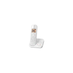 Panasonic KX-TGC420 Digitaalse juhtmeta tehnoloogia (DECT) telefon Helistaja ID Valge