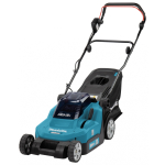Makita DLM382CM2 muruniiduk Iseliikuv muruniiduk Patarei Must, Sinine