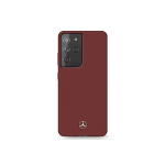 Case Case Mercedes MEHCS21LSILRE S21 Ultra G998 red / red hard silicone line