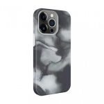 Evelatus Apple iPhone 14 Pro Max Premium Silicone case Customized Print Gray