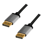 LogiLink CDA0100 DisplayPort-kaabel 1 m Must, Hall