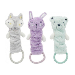 Trixie Junior, wisząca toy, for puppies, plush/cotton, 33 cm, szeleszcząca