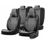 Car Car Seat Cover Set for Otom Voyager 102 Smoked 3 Zip