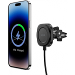 Swissten Magstick Car Holder With Wireless Charger 15W