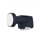 Inverto IDLB-QTL410-PREMU-OPN madala m&uuml;ratasemega plokkmuundur (LNB) 10,7 - 12,75 GHz Must, Valge