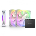 NZXT F120 RGB DUO Triple Pack Arvuti korpus Ventilaator 12 cm Valge 3 tk
