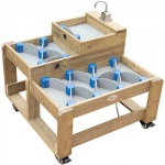 CLASSIC CLASSIC WORLD EDU Drewniany Table Wodny XL Tor Droga Wody with Tami