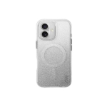 Case Case UNIQ etui Coehl Lumino iPhone 16 6.1" Magnetic Charging silver/sparkling silver