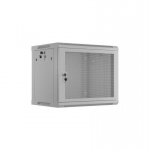SZAFA SZAFA INSTALACYJNA RACK WISZĄCA 19" 9U 600X450 Gray DRZWI PERFOROWANE LANBERG (FLAT PACK)
