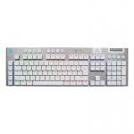 Logitech Logitech G G915 X Lightspeed klaviatuur M&auml;ngimine USB + RF Wireless + Bluetooth QWERTY US rahvusvaheline Valge