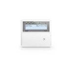 SATEL Manipulator LCD (white illumination, czytnik kart zbliżeniowych 125 kHz) INT-KLCDR-W