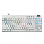 Logitech Logitech G PRO X TKL Rapid klaviatuur M&auml;ngimine USB QWERTY US rahvusvaheline Valge