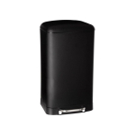 5five 5five Simply Smart Trash Can with Lid Opening Foot, a simple container with an interesting design