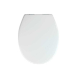 Tucson Tucson White toilet seat, Duroplast, 44.5 x 35 cm, Allstar