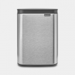 Brabantia Bo Waste Bin 4 l Nelinurkne Teras Must, Teras