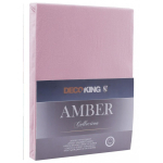 Paklodė Paklodė DecoKing Amber 180-200x200+30 cm, v&auml;rv: lilla