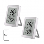 SONOFF ZigBee SNZB-02DR2 Temperatuuri ja Niiskuse Andur, 2-Pack