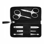 Zwilling manik&uuml;&uuml;ri ja pedik&uuml;&uuml;ri komplekt 5 osi k&uuml;&uuml;nte k&auml;&auml;ridega