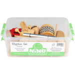 Nino Nino Percussion NINOSET14, puidust r&uuml;tmiinstrumentide komplekt 10 lastele
