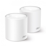 TP-Link Deco X60 Kaks sagedusala (2,4 GHz / 5 GHz) Wi-Fi 6 (802.11ax) Valge 2 Sisemodem