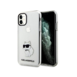 Karl Karl Lagerfeld Apple iPhone 11 / Xr 6.1 hardcase Ikonik Choupette Transparent