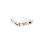 Projector Projector Kodak Portable Series Luma 150 RODPJS150WH WVGA (854x480), 50 ANSI lumens, 1500:1, White/Gold, Wi-Fi