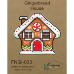 BOBKOV BOBKOV DENIS FOP, reg. No. 2893417695 Gingerbread house (beads) FBNGI-033