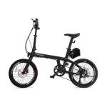 Beaster Beaster Scooter El. carbon frame bike, BS125B, black, 250W