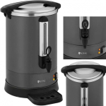 Royal Royal Catering Coffee and tea maker with tap and drip tray 14 l 1400 W gray