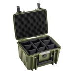 BW Outdoor Cases Type 2000 / Bronze green (divider system)