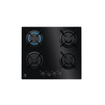 Electrolux EGT6242NVK Must Sisseehitatud 60 cm Gaas 4 tsoon(id)