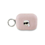 Case Case Karl Lagerfeld KLAP2PGKIPP AirPods Pro 2 (2022/2023) cover pink/pink Monogram Karl Head