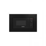 Siemens iQ300 Must Kombineeritud mikrolaineahi Sisseehitatud 20 l 800 W