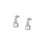 Morellato Elegant silver earrings with zircons Tesori SAIW111