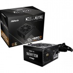 Asrock Challenger CL-650B toiteallika komponent 650 W 20+4 pin ATX ATX Must