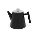 Leopold Leopold Vienna teapot Oslo 1l double walled. matte black LV513001