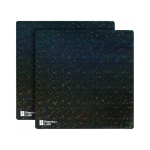 Bambu Bambu 3D Galaxy Surface Sheet &ndash; Set of 2 Interchangeable Sheets &ndash; X1, P1 and A1 Series &ndash; Bambu Lab
