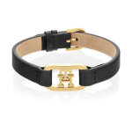 Tommy Tommy Hilfiger Black Leather Bracelet 2780830