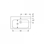 Geberit MOD.UMY.B80.H15.T48.Z.SU ATIDARYTA.