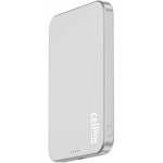 Beline mini kaasaskantav laadija Cellline MagSafe 5000mAh Qi2 15W CL-MBP-02 titaaniv&auml;rvi magnetiline juhtmevaba mini kaasaskanta