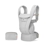 Ergobaby Omni Deluxe puuvillane kantoreppu, Pearl Grey